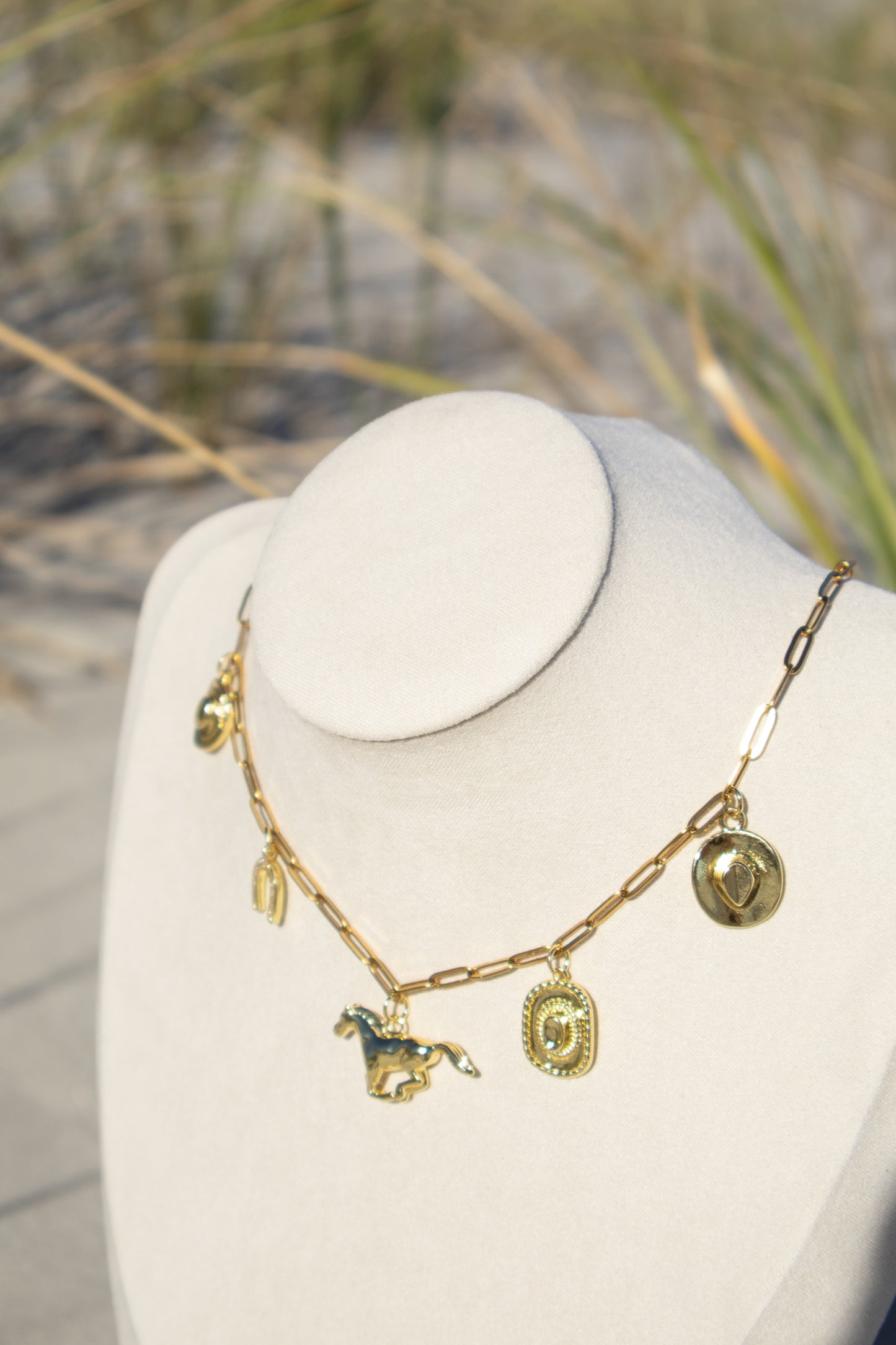 Giddy Up Cowboy Necklace