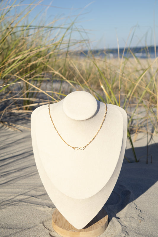 Gold Infinity Necklace