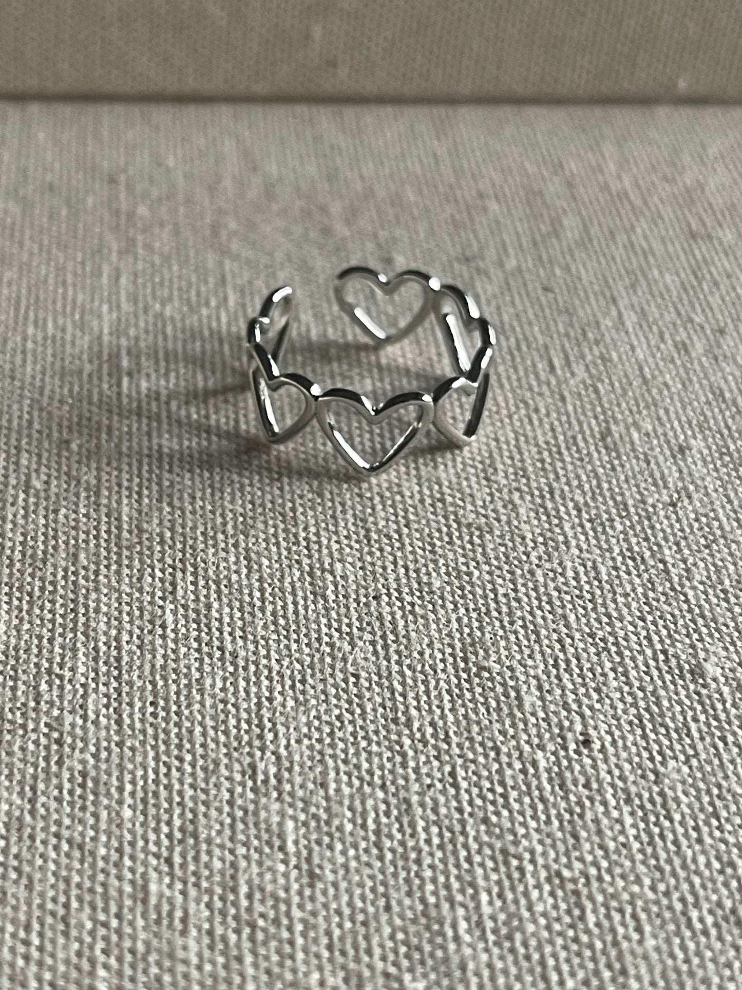 Infinity Hearts Ring