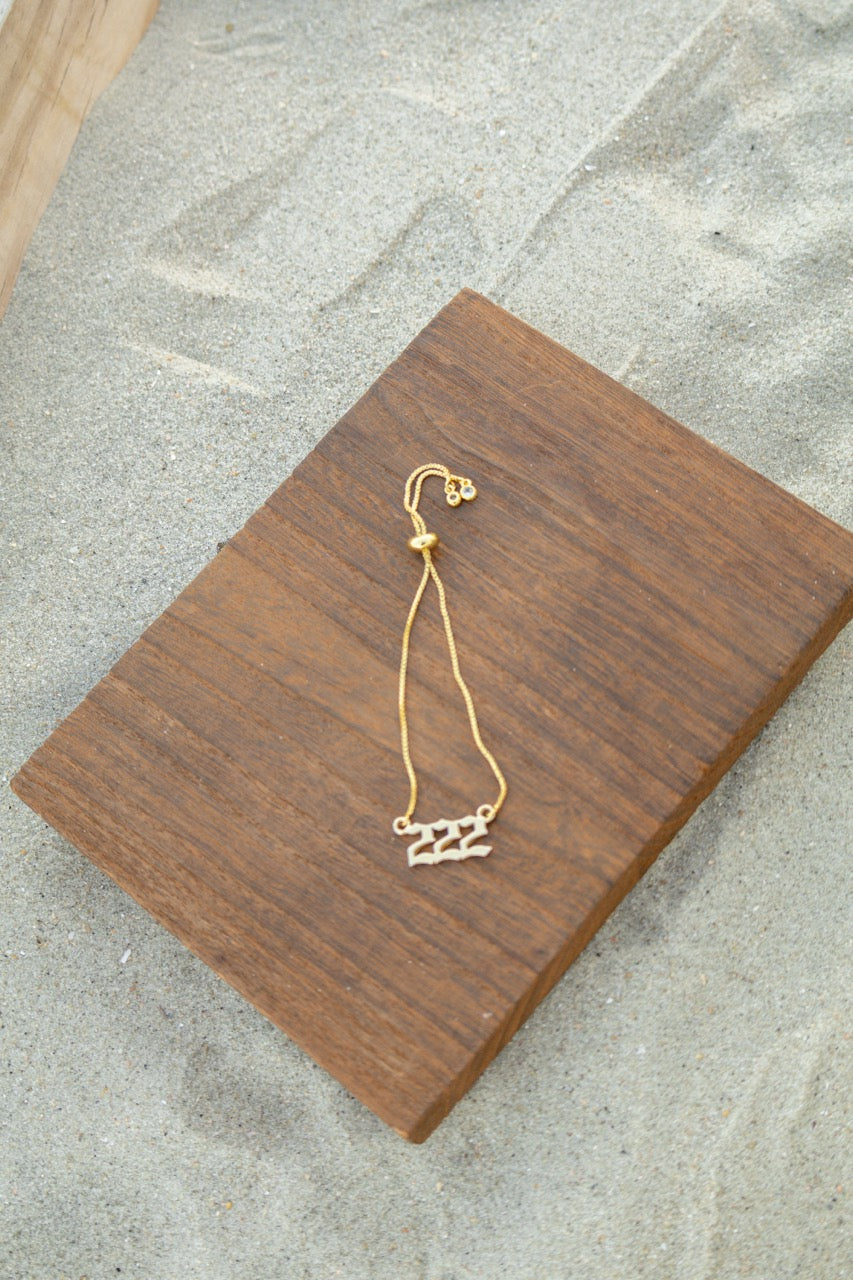 Angel Numbers Pull Chain Bracelet