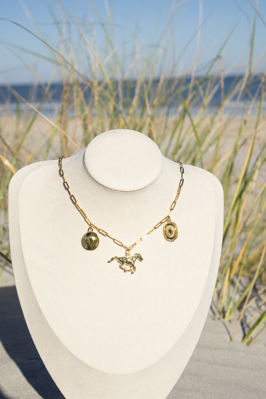 Giddy Up Necklace