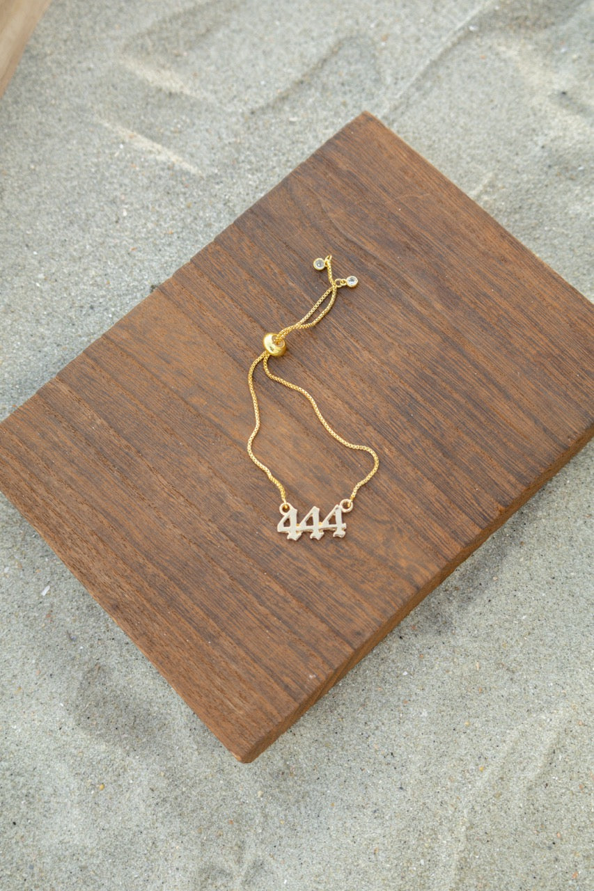 Angel Numbers Pull Chain Bracelet