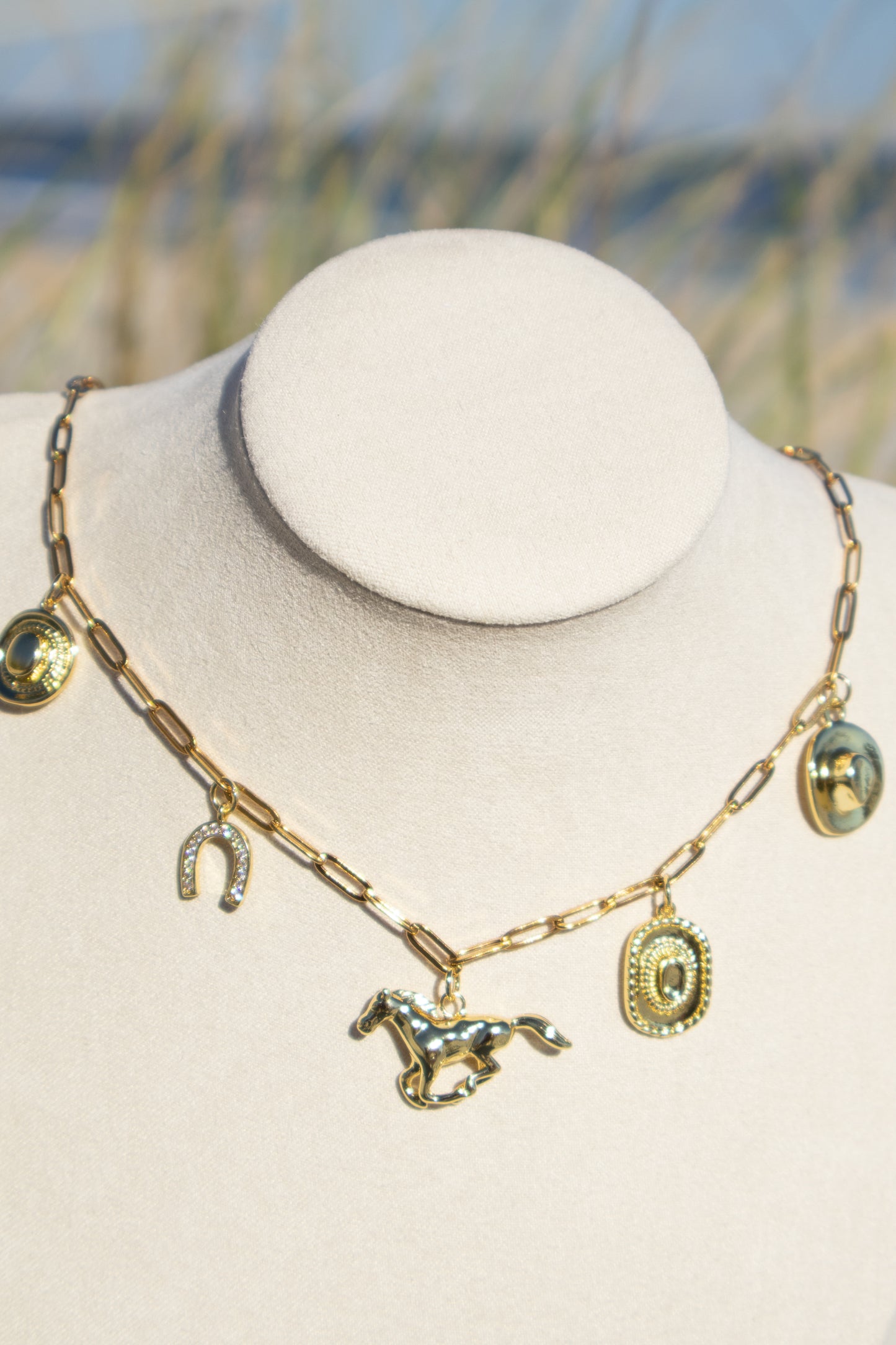 Giddy Up Cowboy Necklace