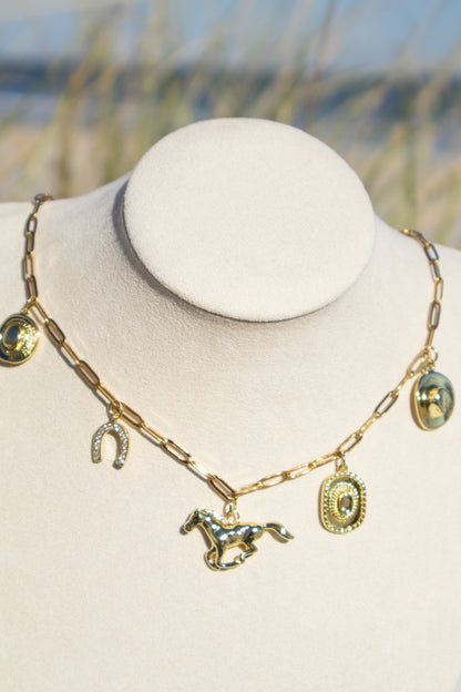 Giddy Up Cowboy Necklace