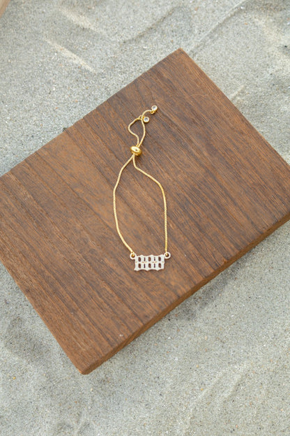 Angel Numbers Pull Chain Bracelet
