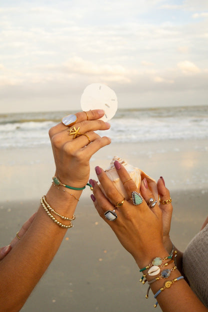 Twisted Gold Stack Ring
