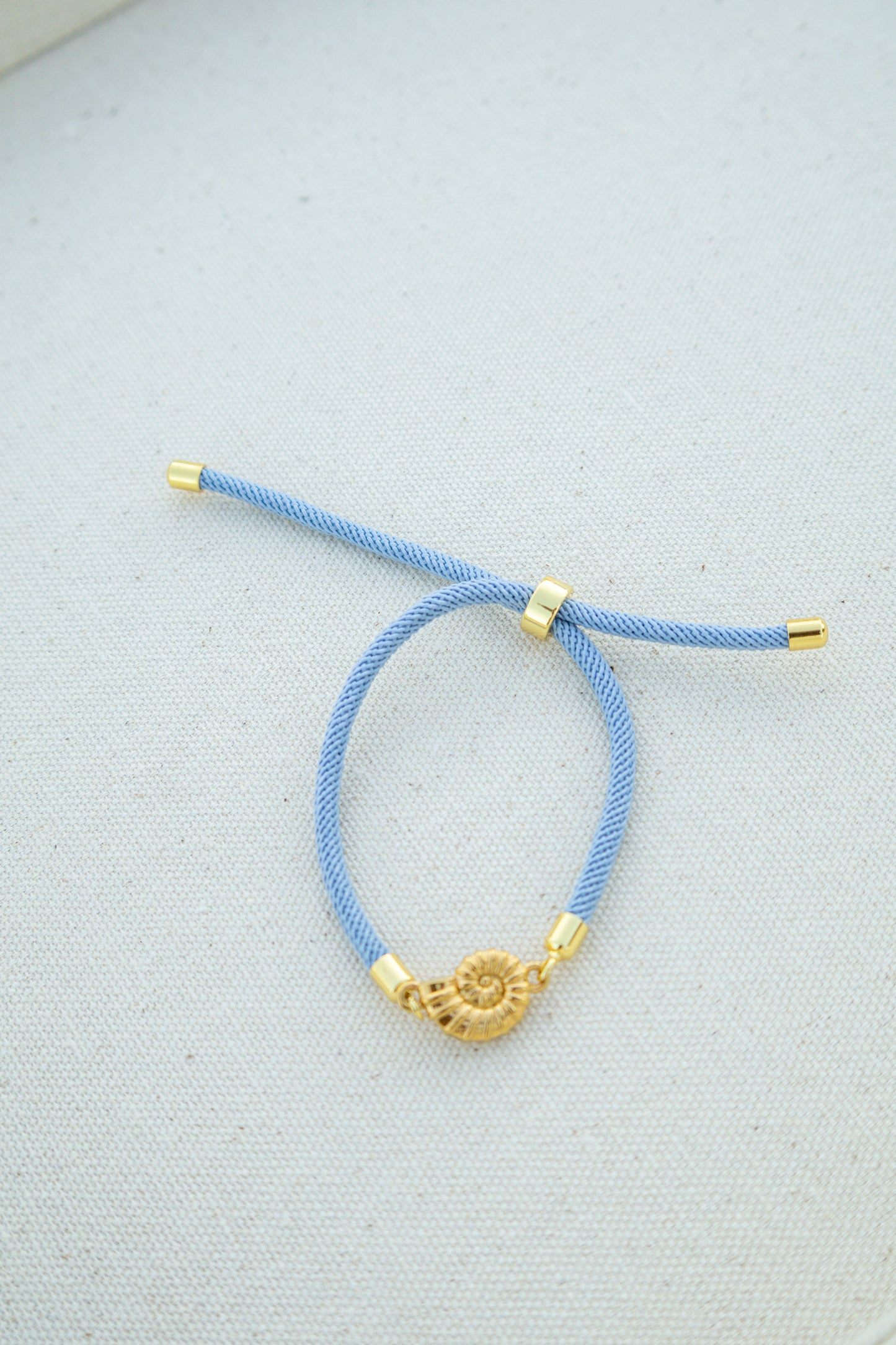 Nautilus Shell Rope Bracelet