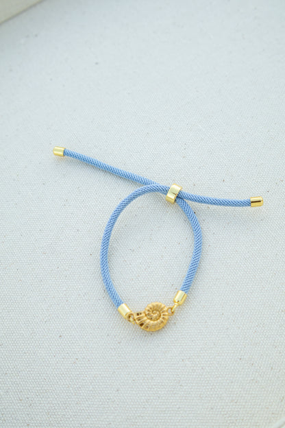 Nautilus Shell Rope Bracelet