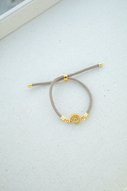 Nautilus Shell Rope Bracelet