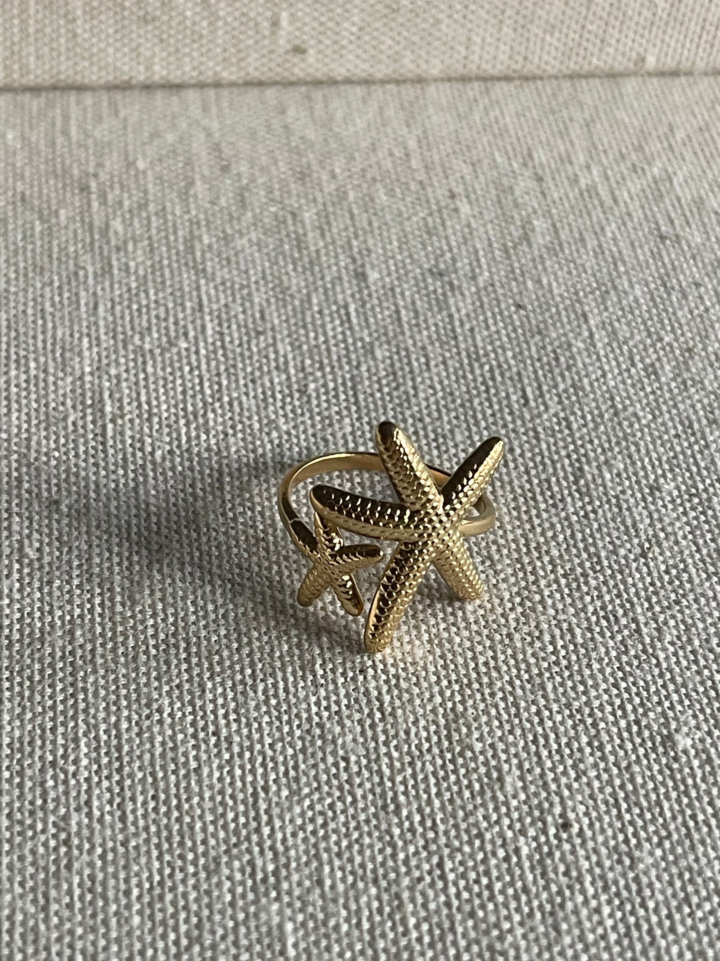 Double Starfish Ring