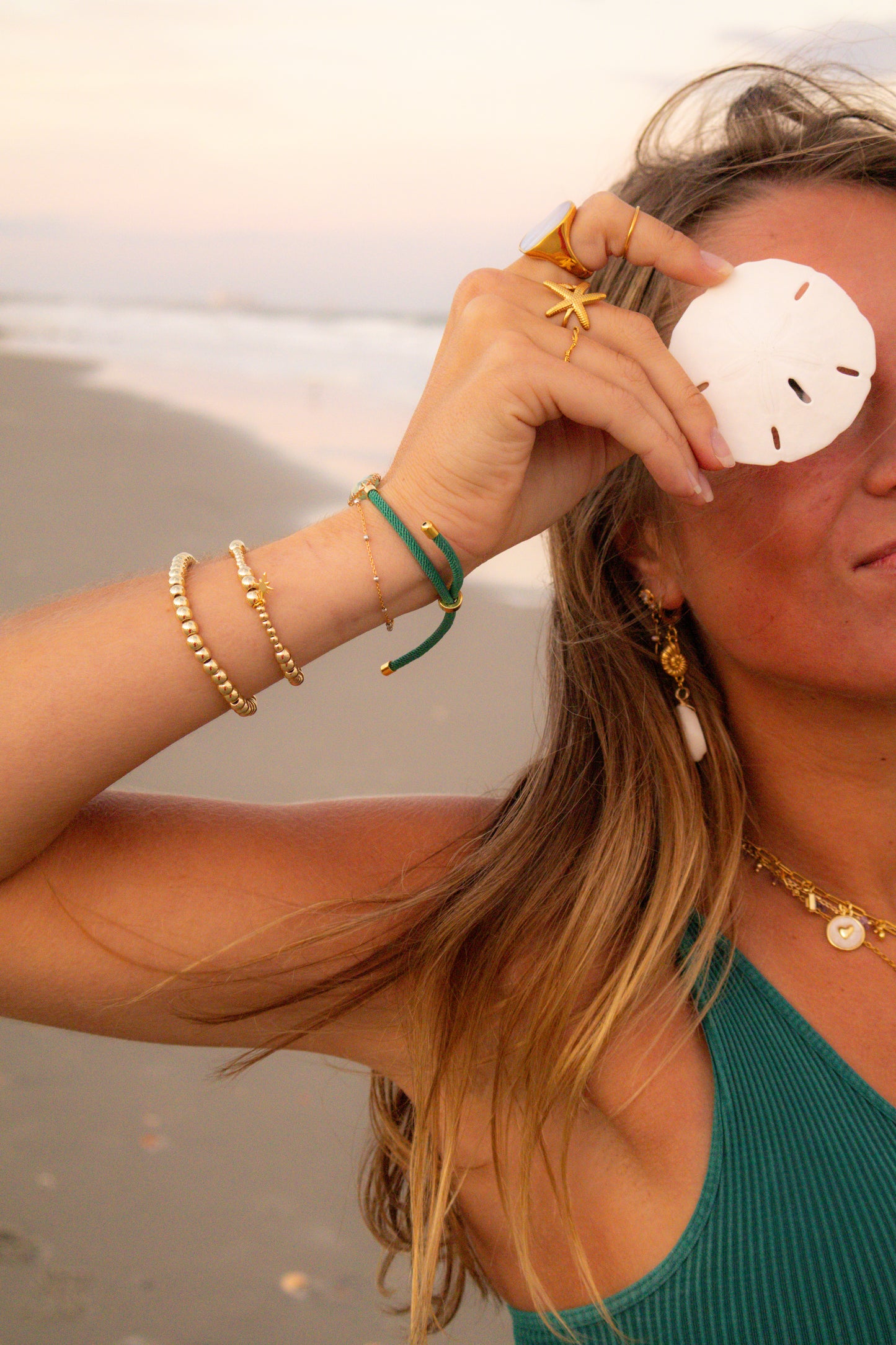 Double Starfish Ring