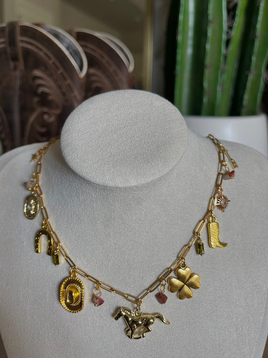 Western Heavy Stack Necklace